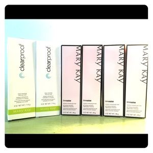 Mary Kay masks/timewise (8) and clearproof (4)